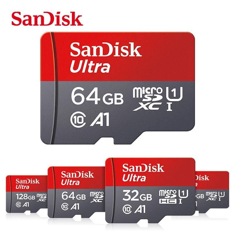 SanDisk ũ tf SD ޸ ī, TF/SDCard, Ŭ 10 UHS-1 ÷, Ʈ 128GB ī޶, ޴, 32GB, 64g, 64g, 128g